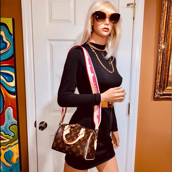 Louis Vuitton Speedy Bandouliere 20 Monogram Brown/Black